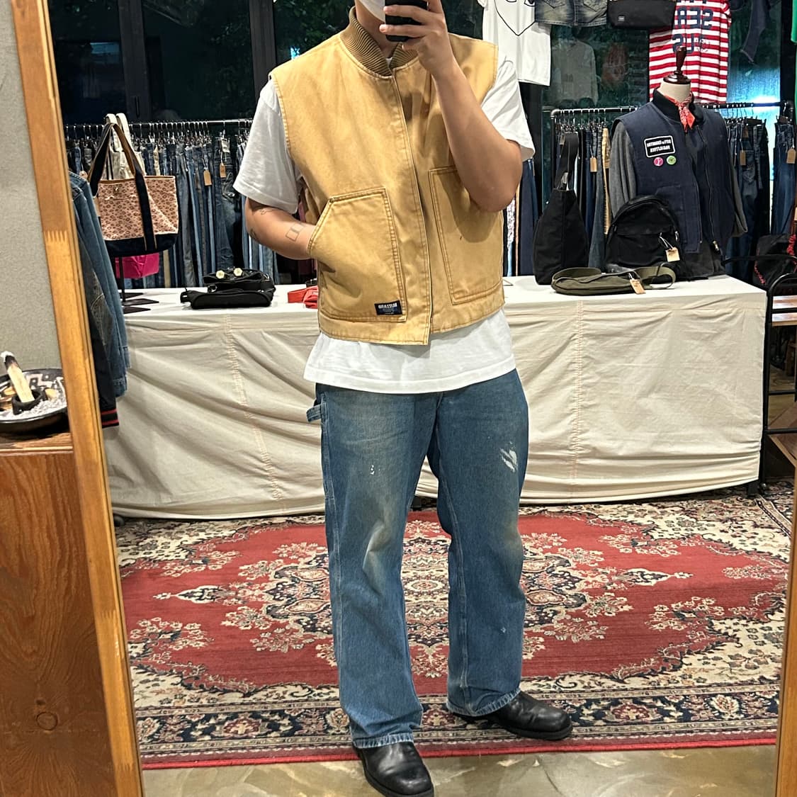 L) Walls 월즈 USA 워크웨어 베스트 조끼 집업 상품이미지9