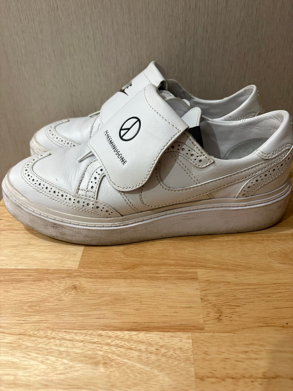 (풀박) 나이키 x 피스마이너스원 권도 화이트 260 팝니다 상품이미지3