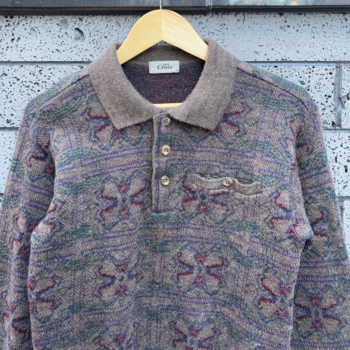 Tokyo Cross 페어아일 니트 풀오버 상품이미지2