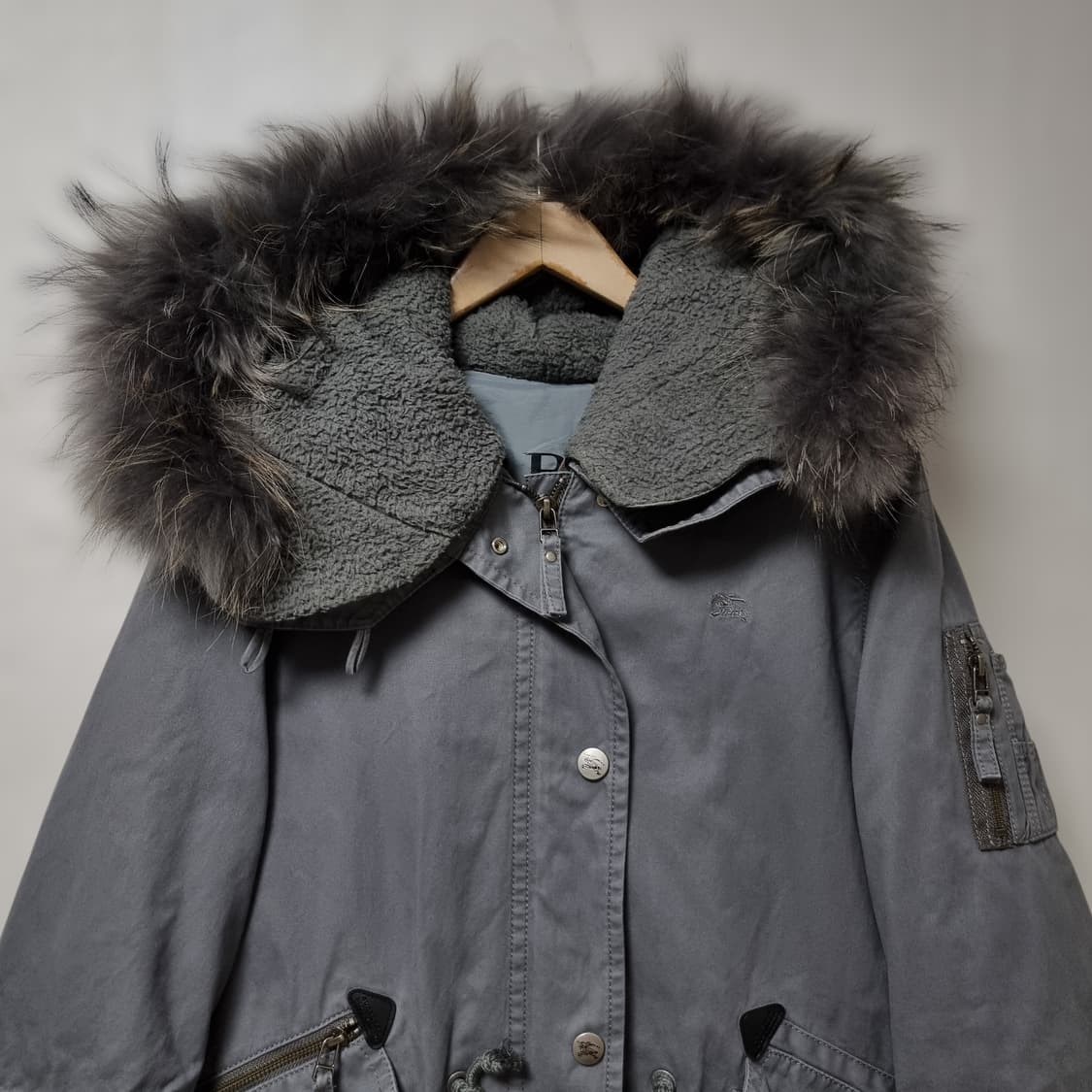 버버리 블루 라벨 야상 38 상품이미지3