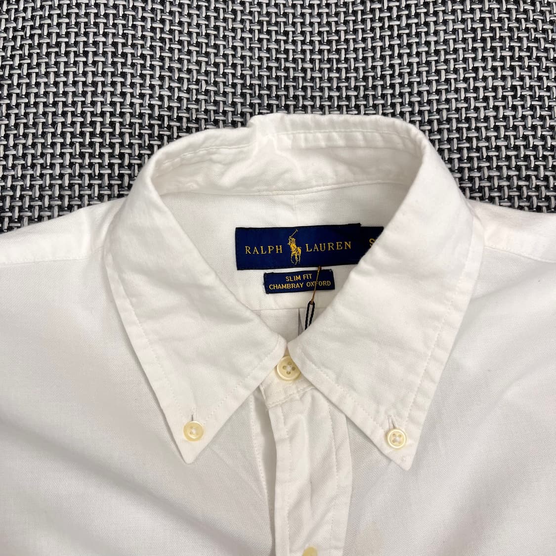 폴로 화이트 셔츠 (S) (OLD-8561) 상품이미지4