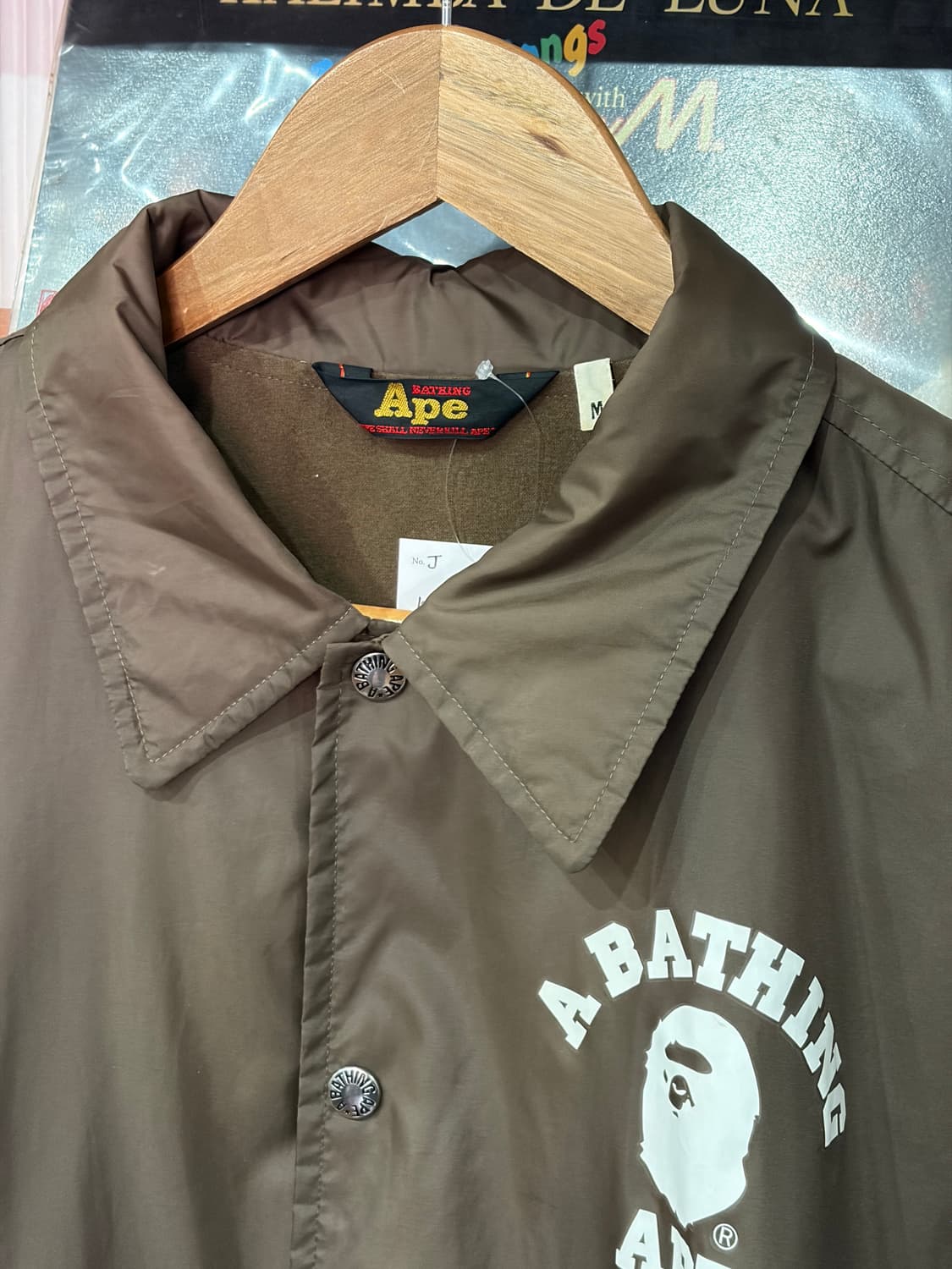 J57 올드 베이프 컬리지 코치자켓 상품이미지4