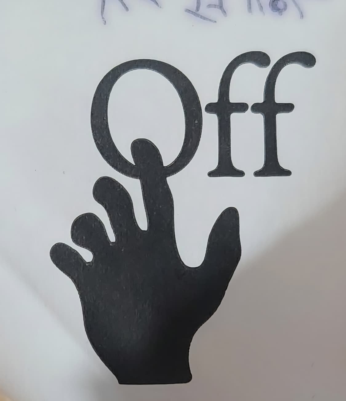 오프화이트 정품 카라바지오 오버사이즈 루즈핏 반팔티 M (100-105) 상품이미지6