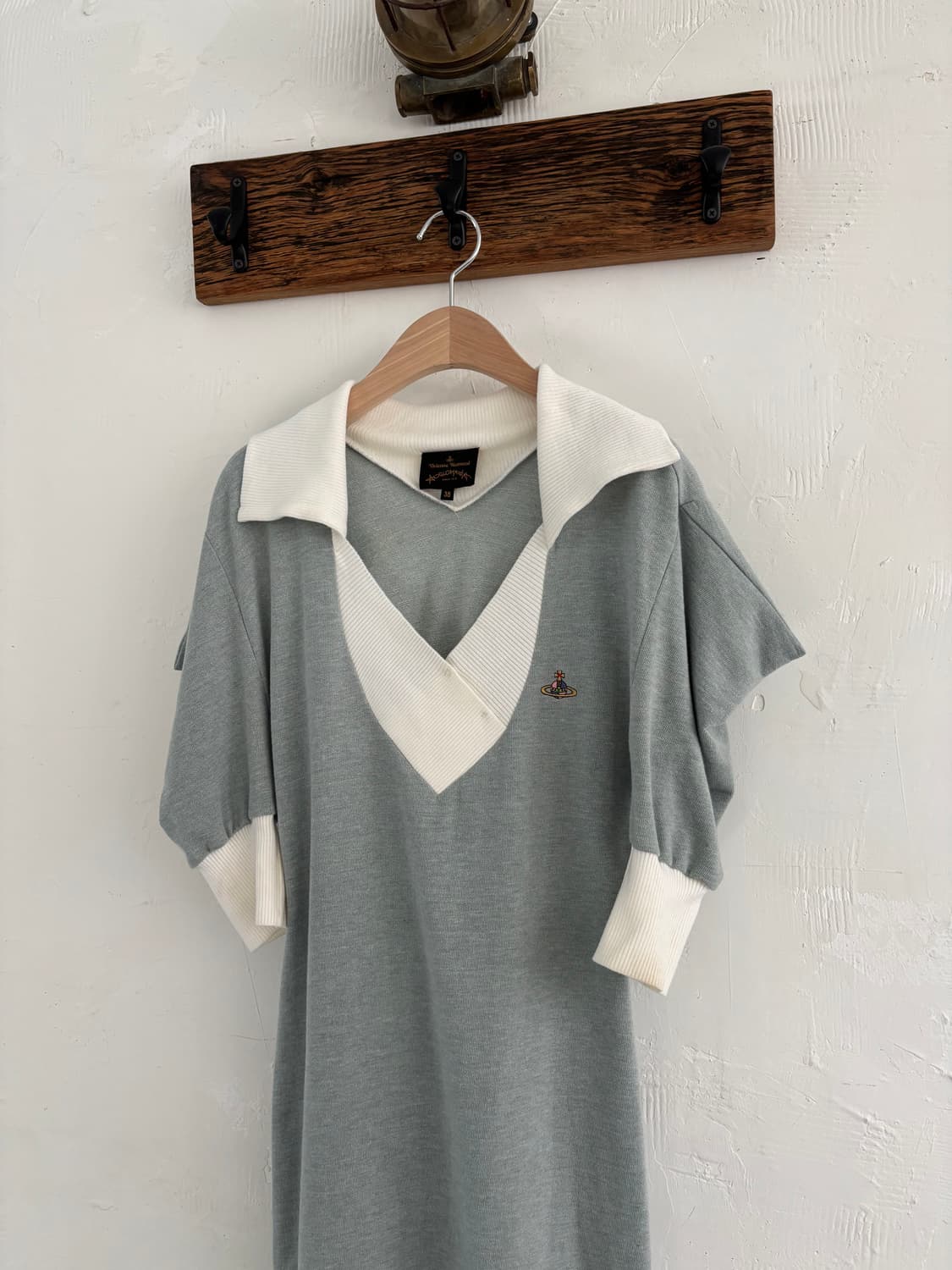 Vivienne Westwood 비비안웨스트우드 폴로 카라 드레스  상품이미지5