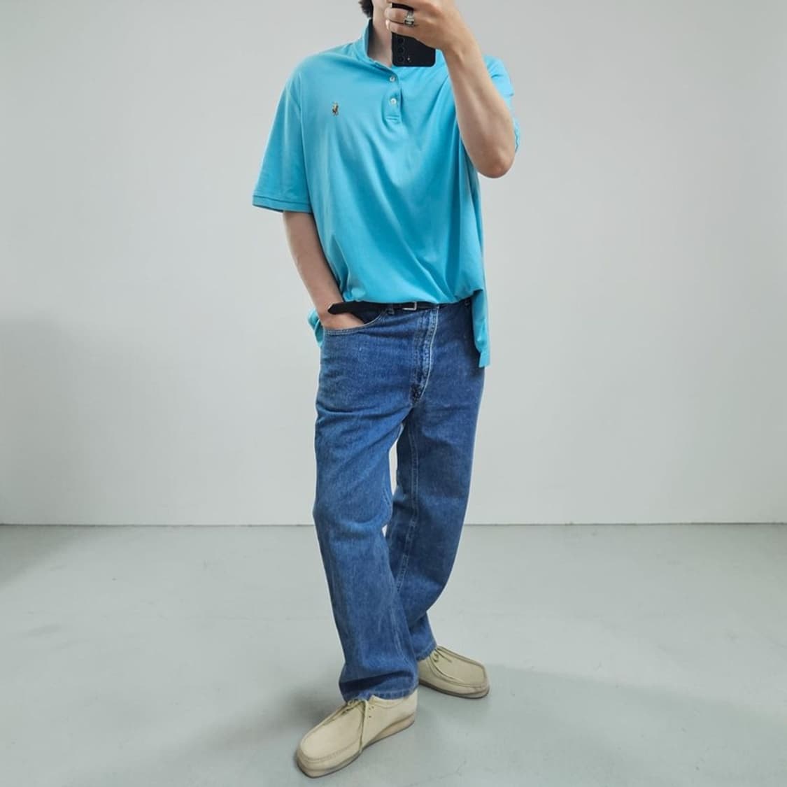 폴로 랄플로렌 PK셔츠 반팔 카라티 M0325 상품이미지2