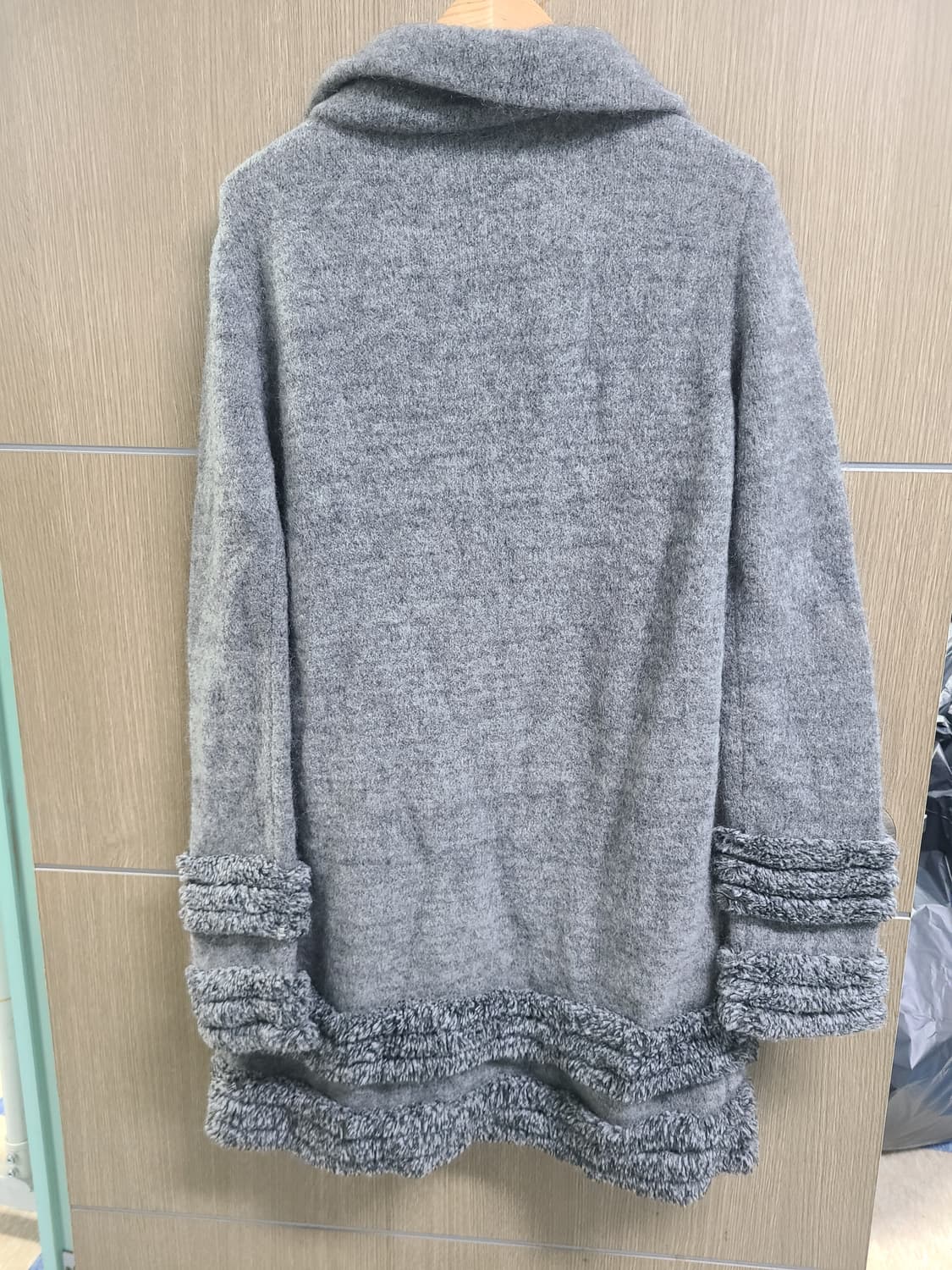 스포츠막스 울혼방 집업 코트 상품이미지6