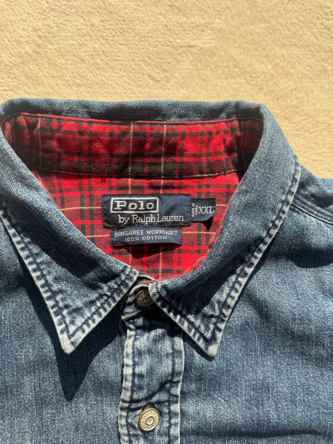 폴로 덩가리 워크 셔츠 상품이미지3