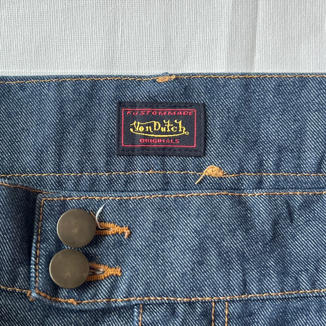 Von Dutch denim cotton 100% skirt 상품이미지9