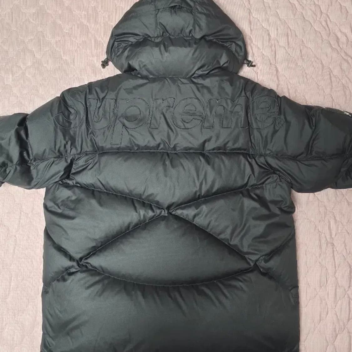 슈프림 x 노스페이스 800-필 하프 집 후드 풀오버 블랙 - 22FW 상품이미지2