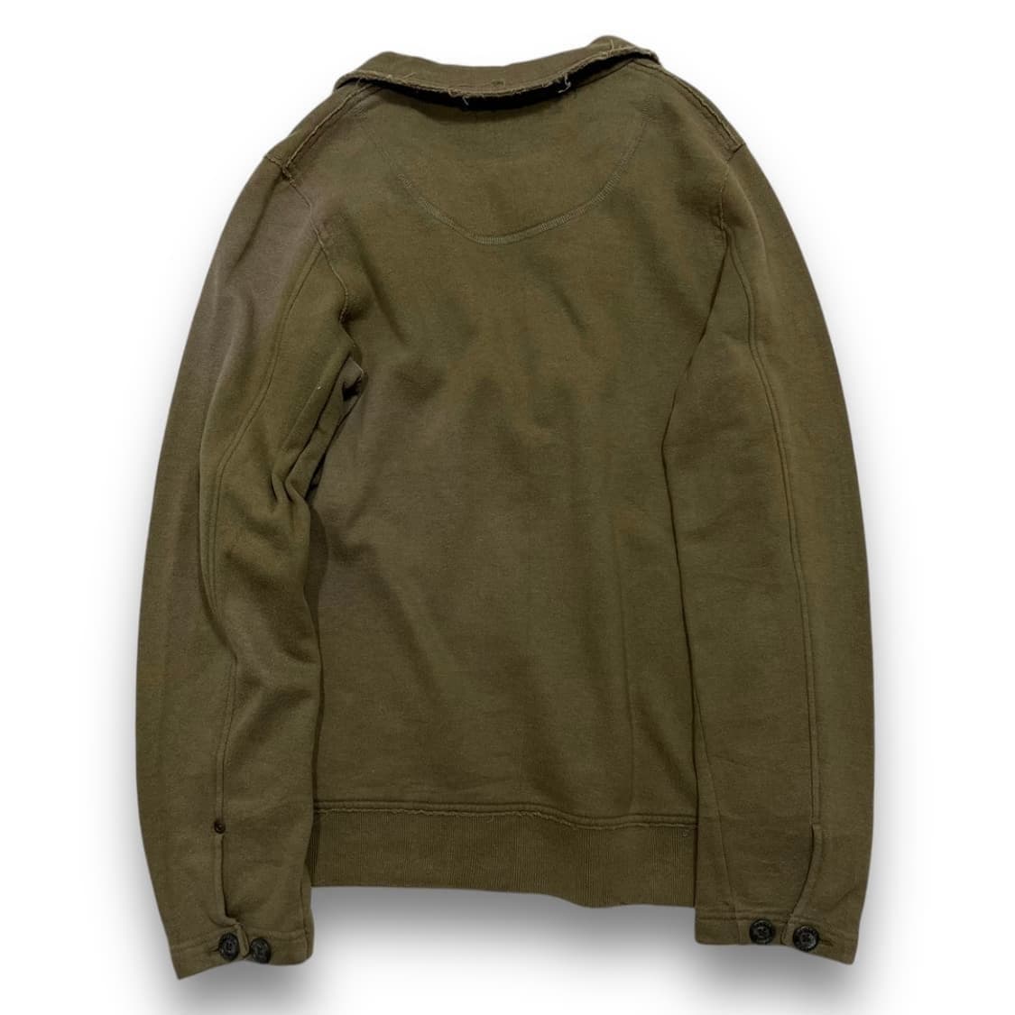 히스테릭 글래머 스펠아웃 레터링 아트 카키 블레이저 상품이미지3