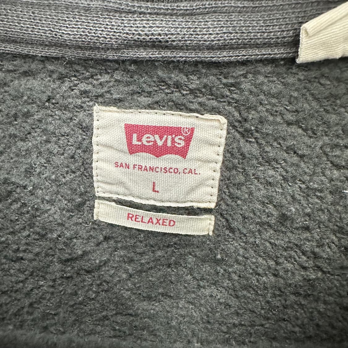 100 리바이스 남자 루즈핏 후드티 상품이미지3