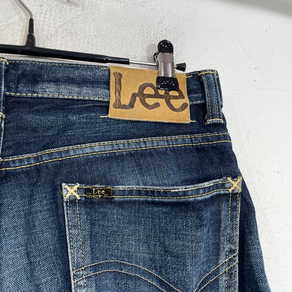 리 워싱 데님팬츠 상품이미지8