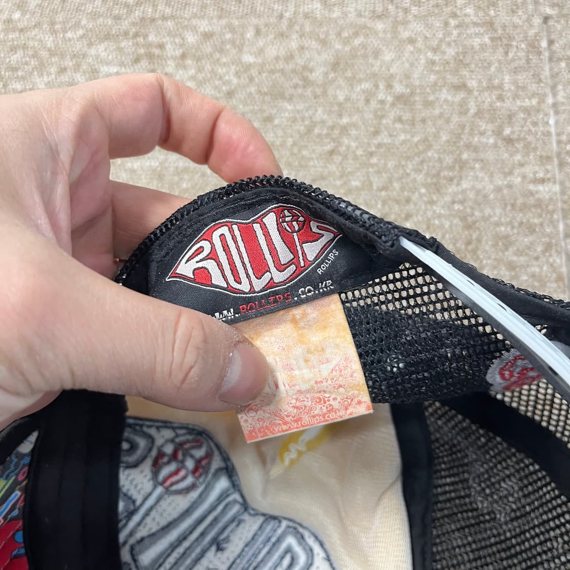 빈티지 롤립스 매쉬 모자 상품이미지4