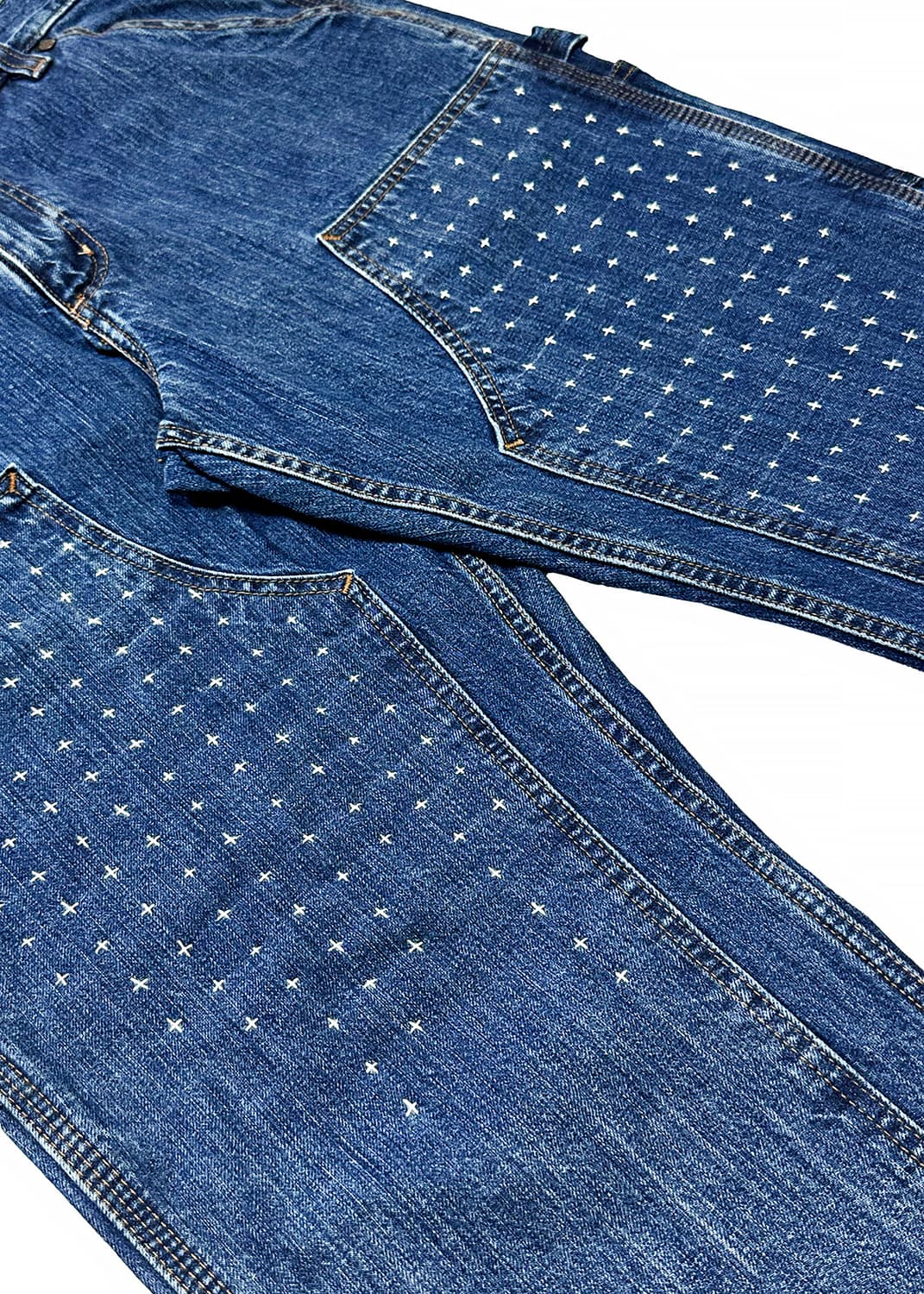 칼하트 더블니 팬츠 Carhartt Sashiko denim 상품이미지3