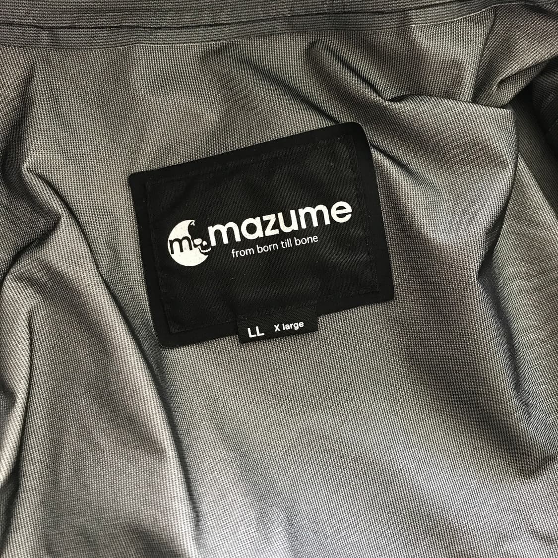 mazume 마즈메 MZRJ-357 블랙 XL(LL)사이즈 레인자켓 피싱 상품이미지6