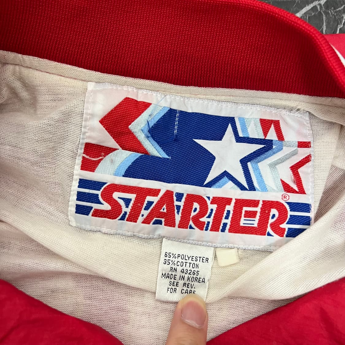 스타터 샌프란시스코 나일론 바시티 자켓 상품이미지5