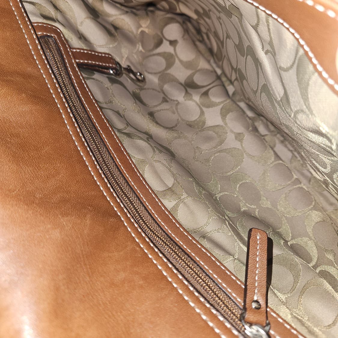 Old Coach 레더 메신저 백 상품이미지6