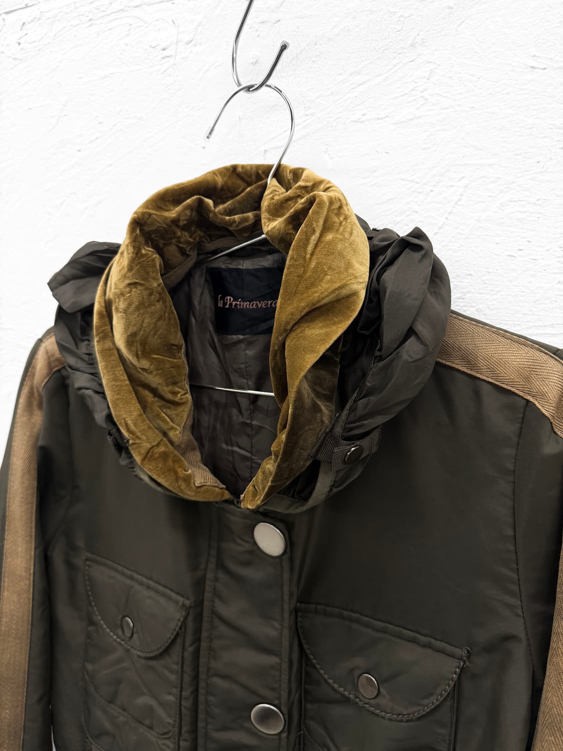 la primavera 레이어드 집업 점퍼 상품이미지2