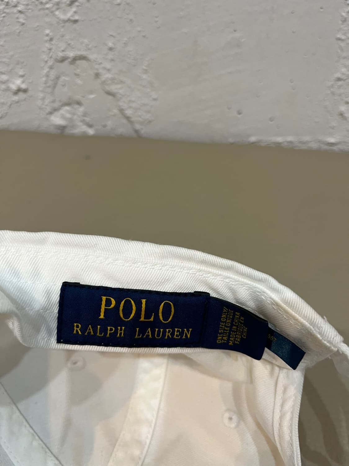 폴로랄프로렌 캡 모자 화이트  상품이미지3