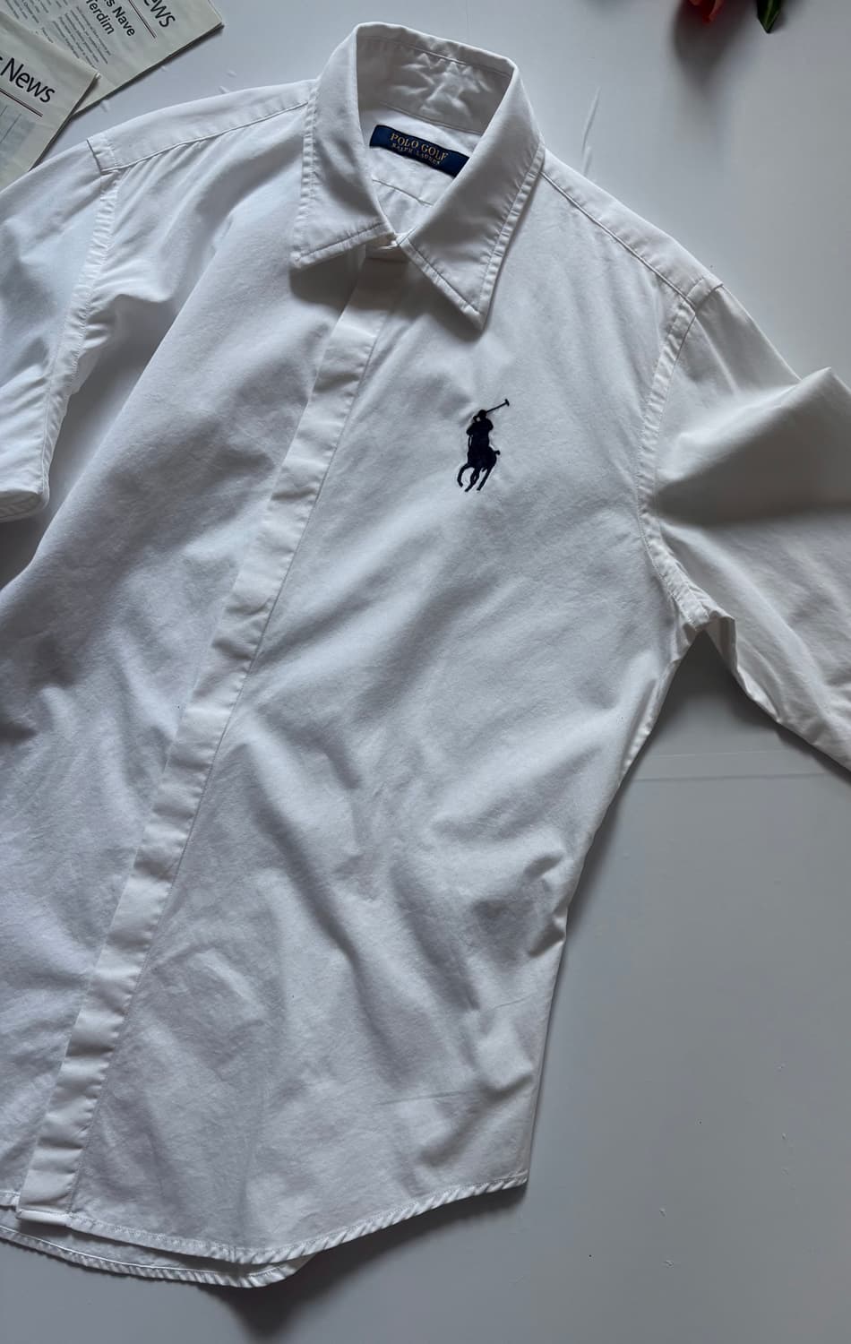 Polo 폴로랄프로렌 빅포니 화이트 셔츠 상품이미지5