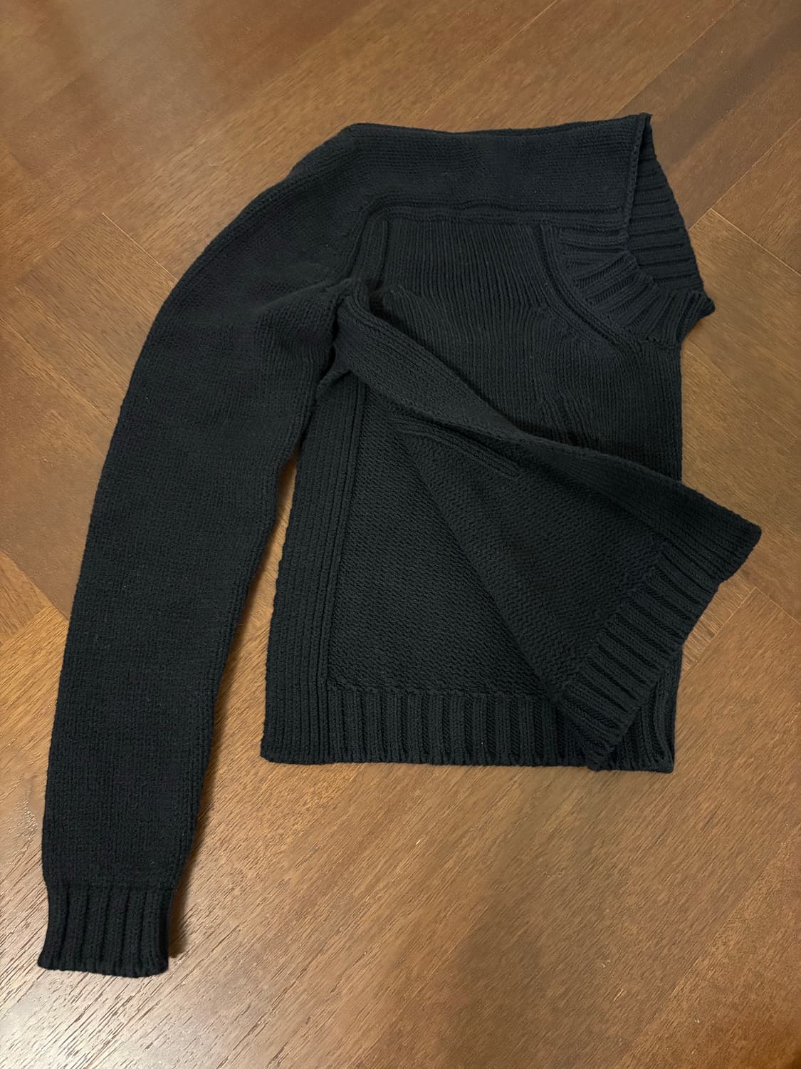 N21 니트 트임 탑 상품이미지2