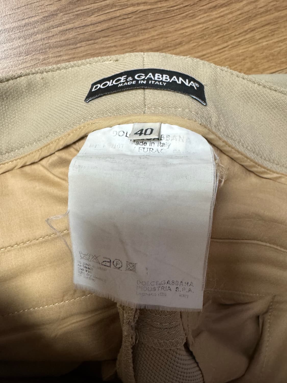 [돌체앤가바나] 여성 승마 스타일 바지 40 상품이미지5