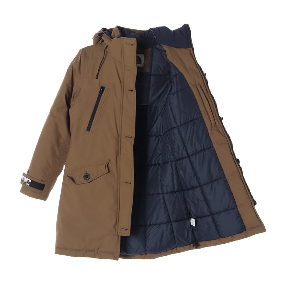 노스페이스 브라운 사파리 패딩 80 상품이미지2