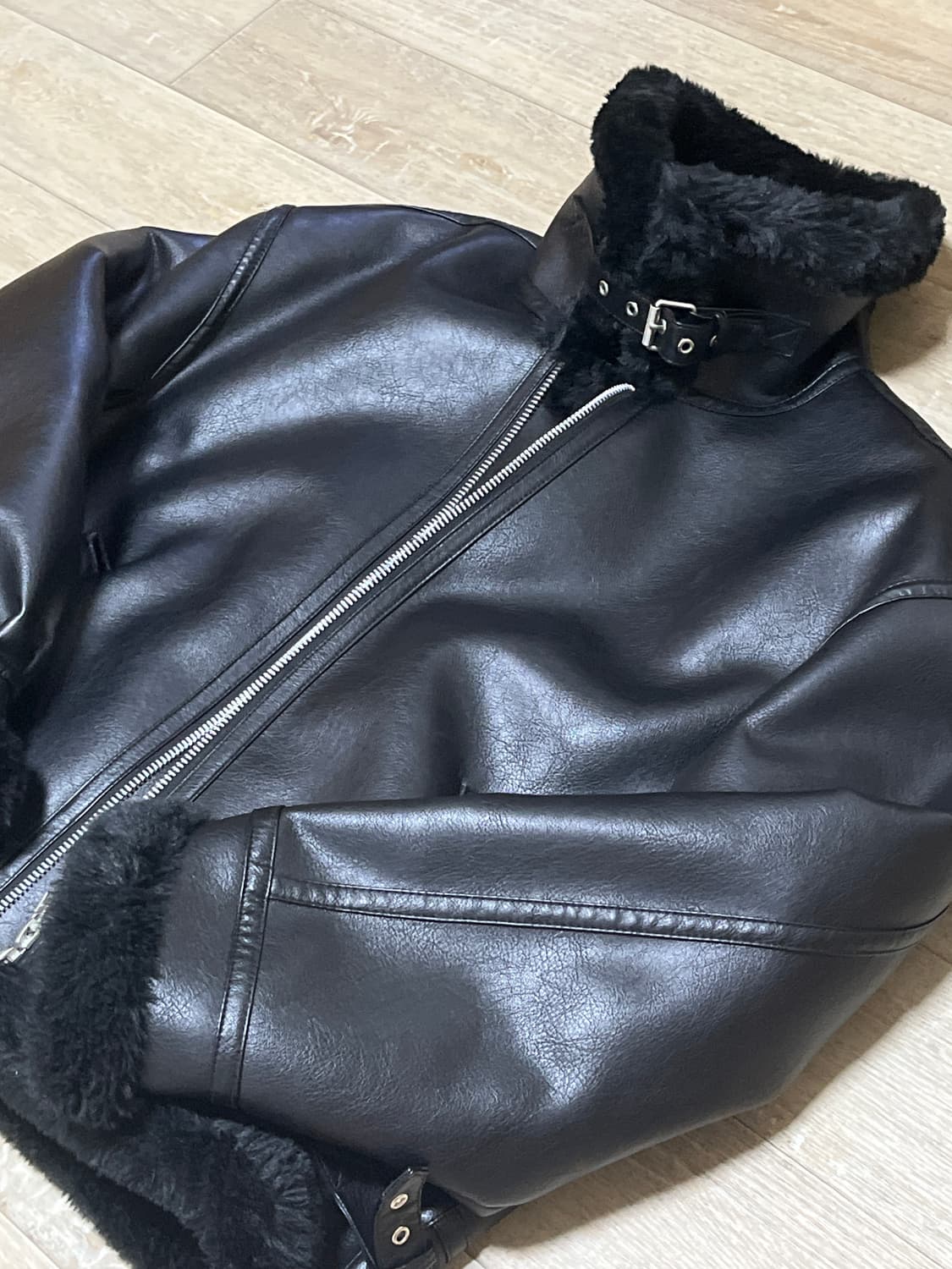 론트 무스탕 상품이미지5