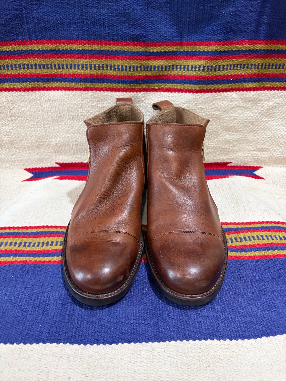 마스터크래프트 제팬 사이드지퍼 레더 부츠 상품이미지3