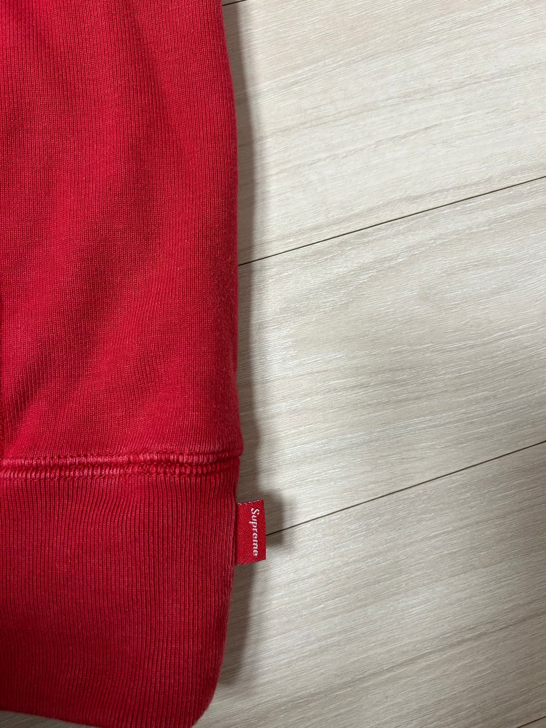 (XL) 슈프림 워시드 박스로고 크루넥 -25ss 상품이미지5