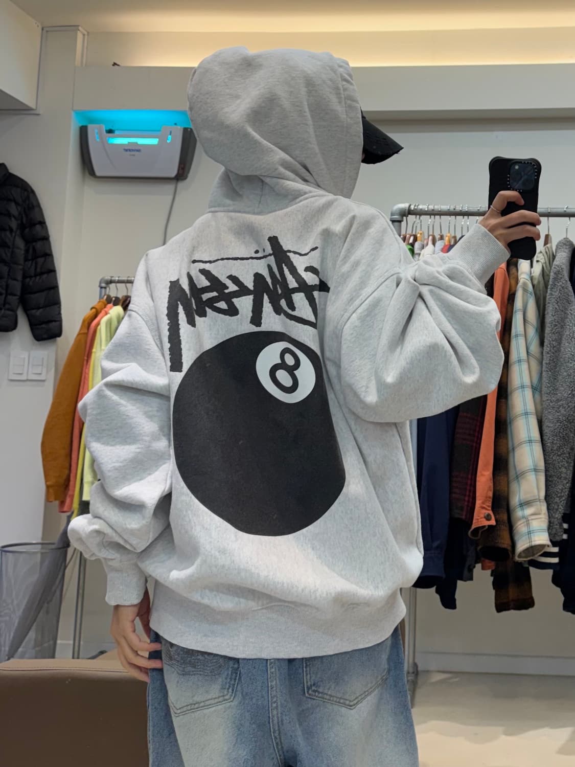 스투시 8볼 후드집업 상품이미지8