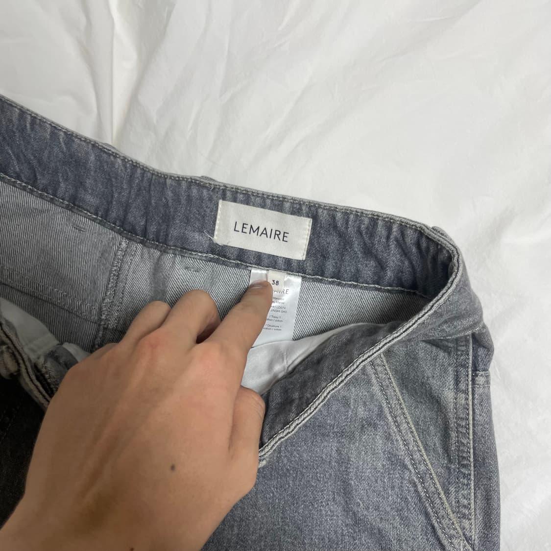 르메르 스톤그레이 팬츠  상품이미지2