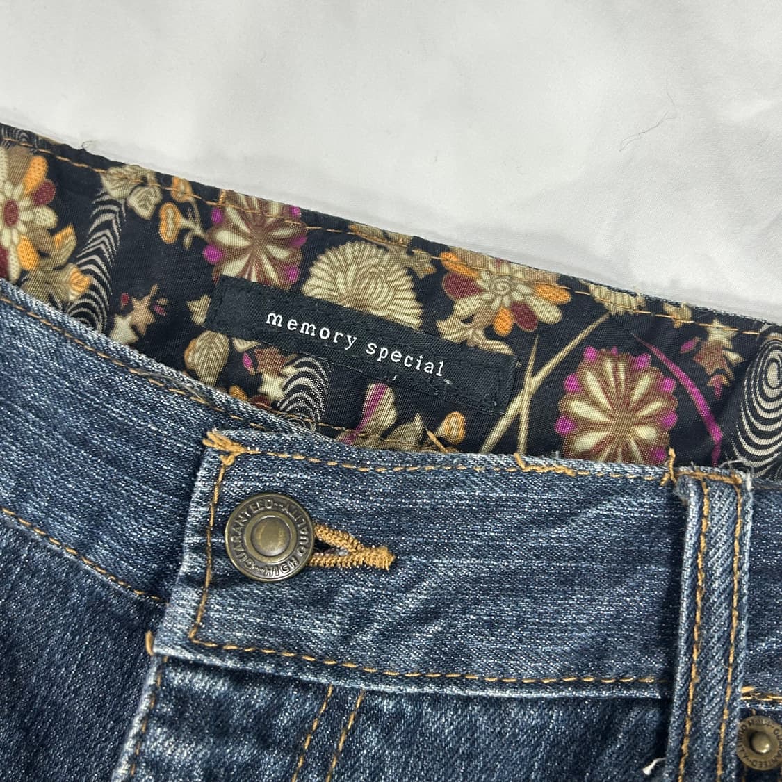 [memory special] 재팬 오리엔탈 잉어자수 데님팬츠 상품이미지6