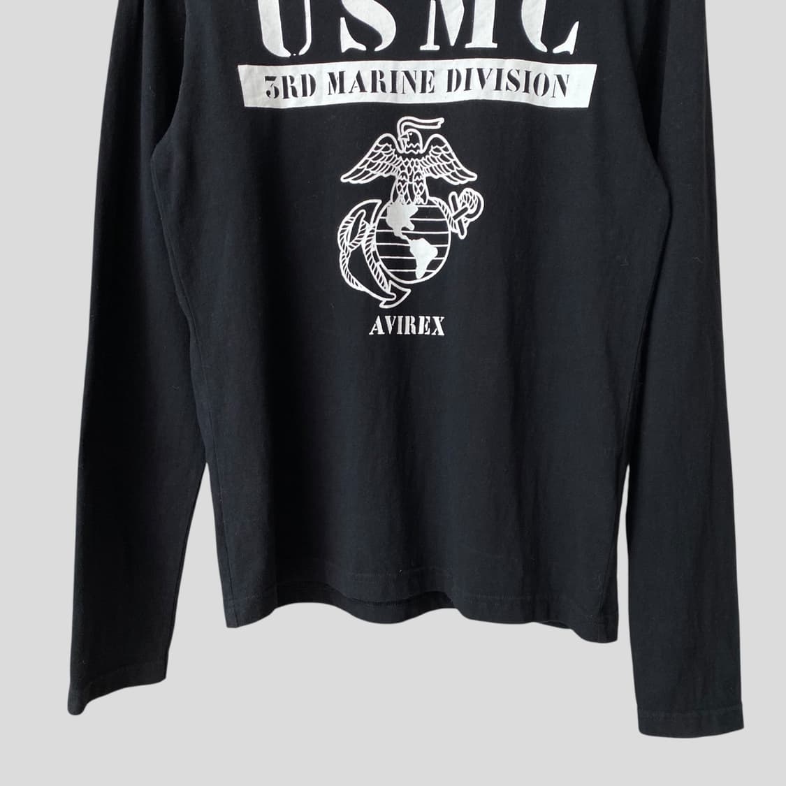 (M)Avirex 아비렉스 USMC 긴팔티셔츠 상품이미지4