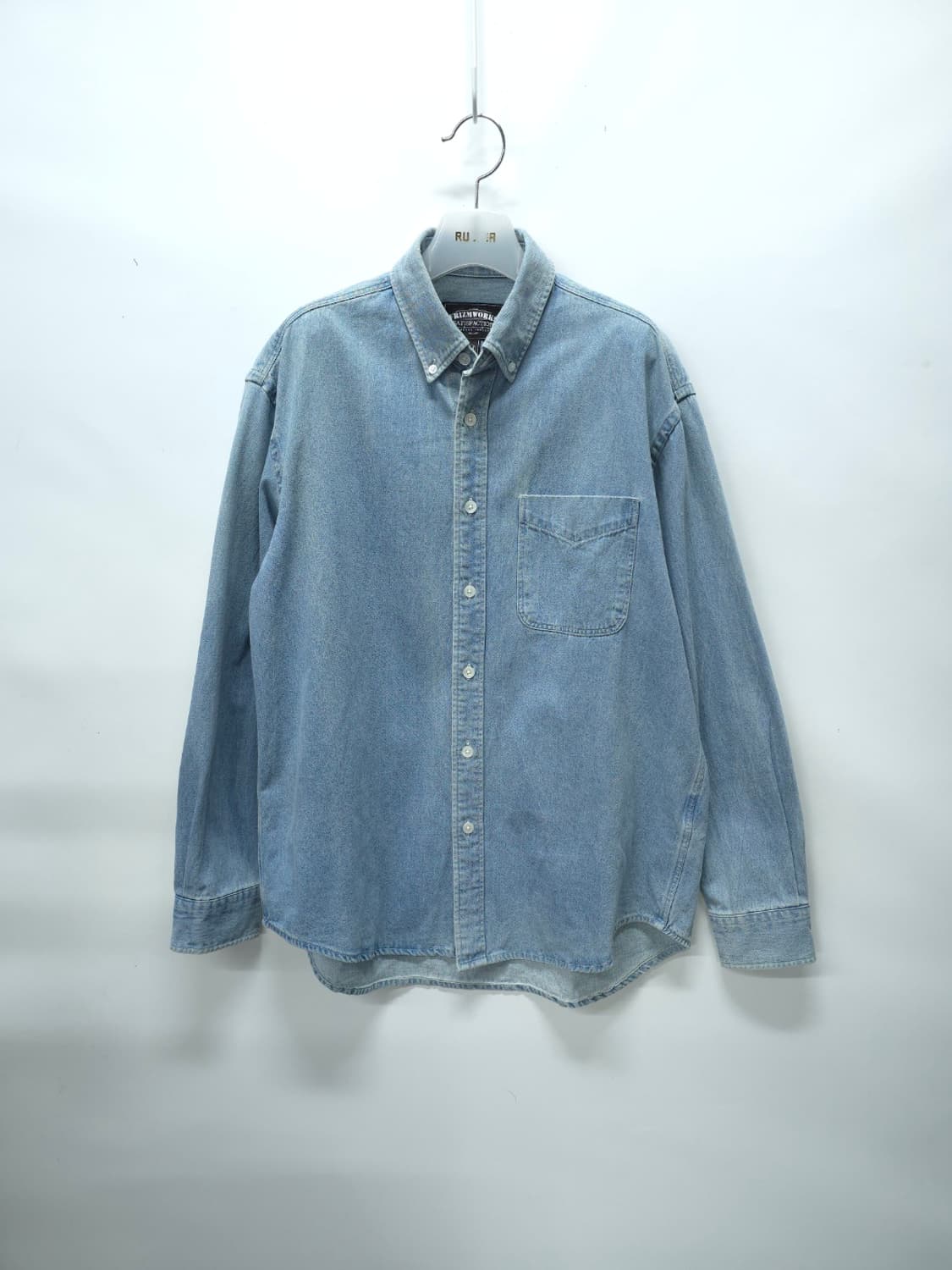 프리즘웍스 라이트 데님 워싱셔츠 (95~100) 상품이미지1
