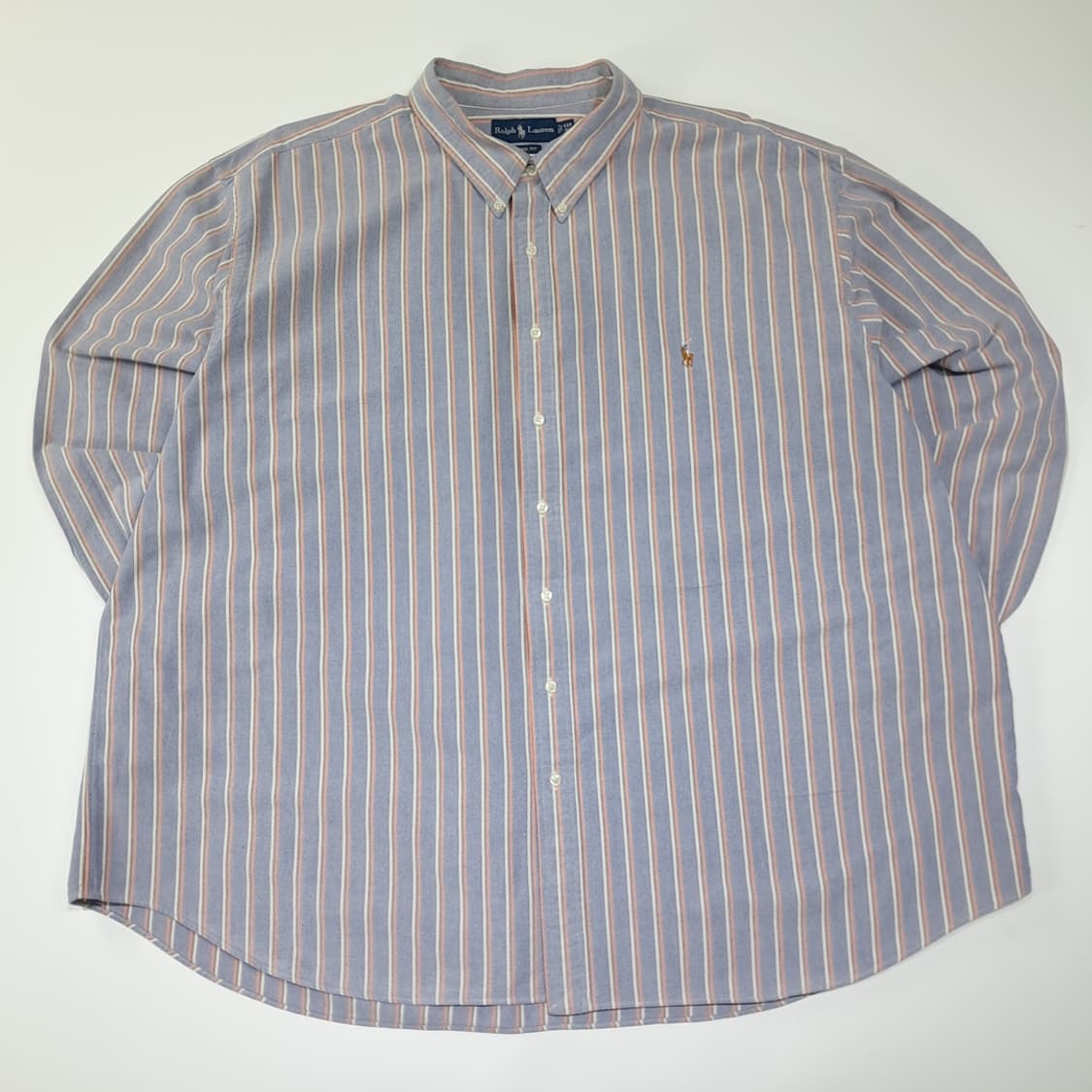 CL858 4XB 폴로 90s 올드스쿨 스트라이프 셔츠 남방 상품이미지1