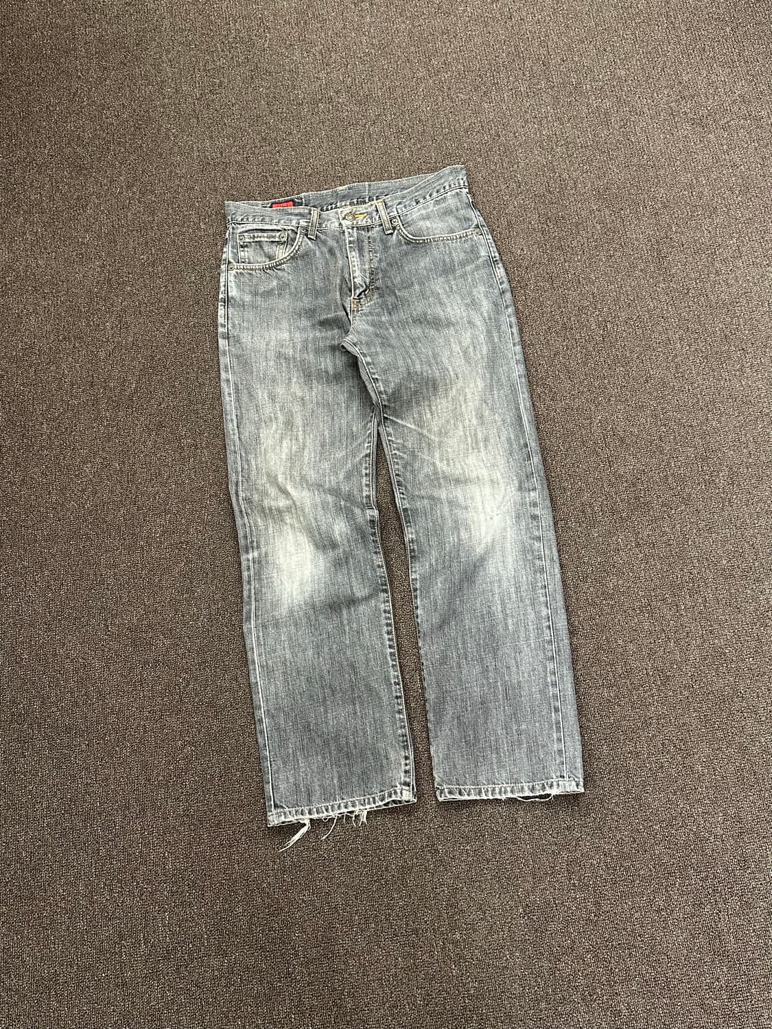 31x33)EDWIN 503 vintage 흑청 데님팬츠 상품이미지1