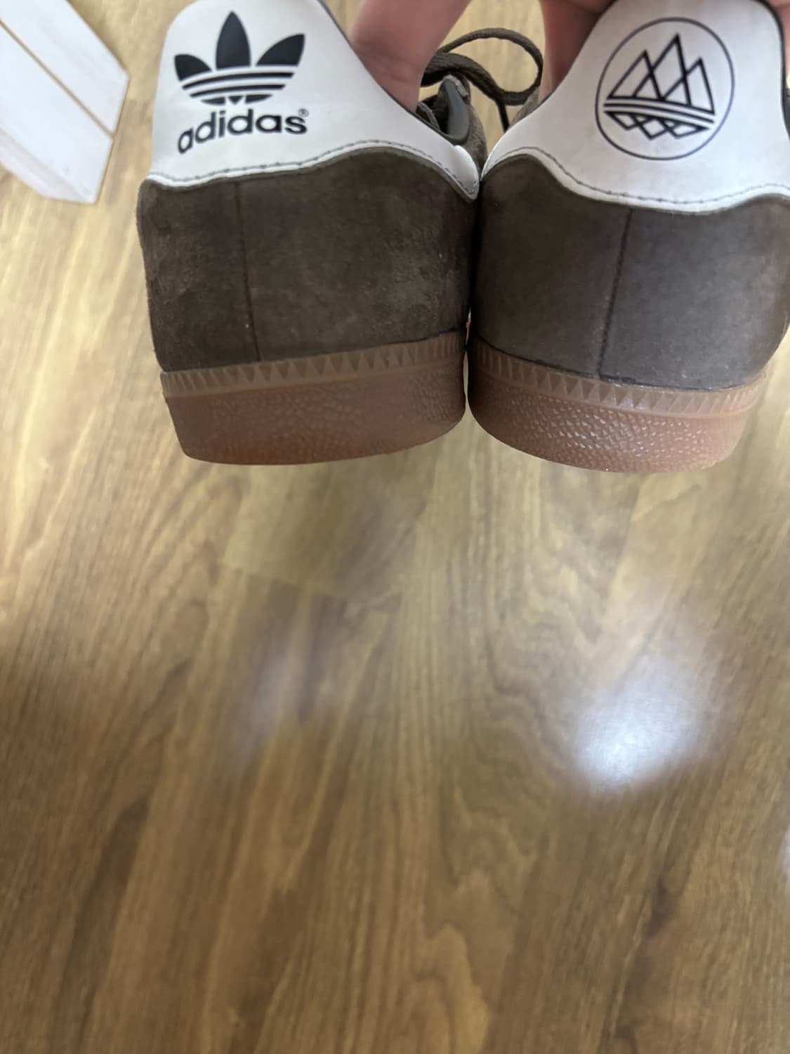 아디다스 삼바 데코 스페지알 브라운 클라우드 화이트 상품이미지4