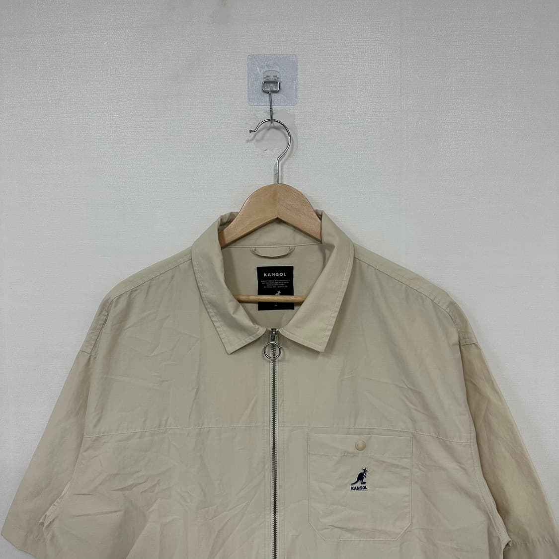 캉골 반집업 반팔XL 상품이미지2