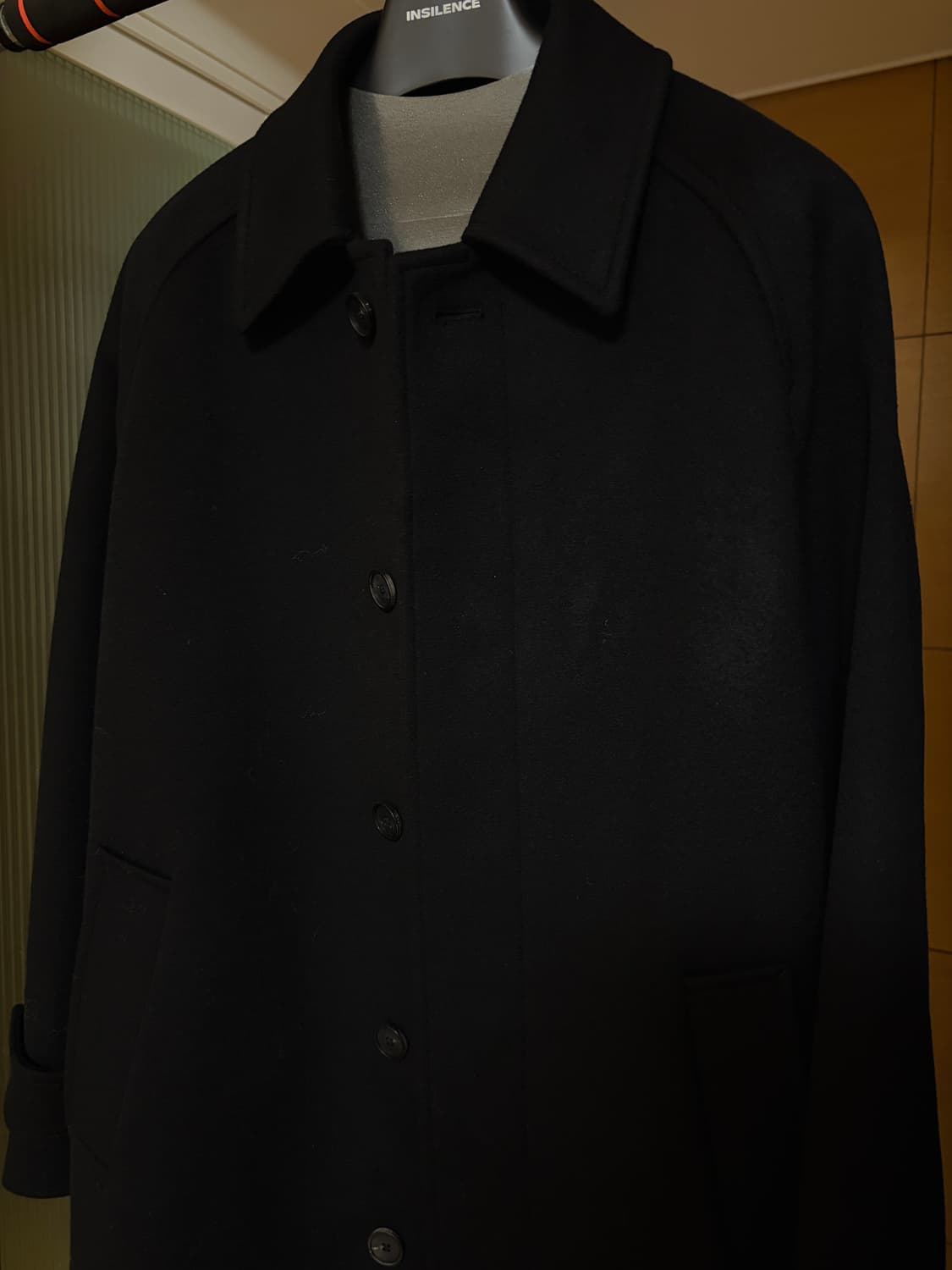 (M)인사일런스 마펠 캐시미어 발마칸 코트 상품이미지4