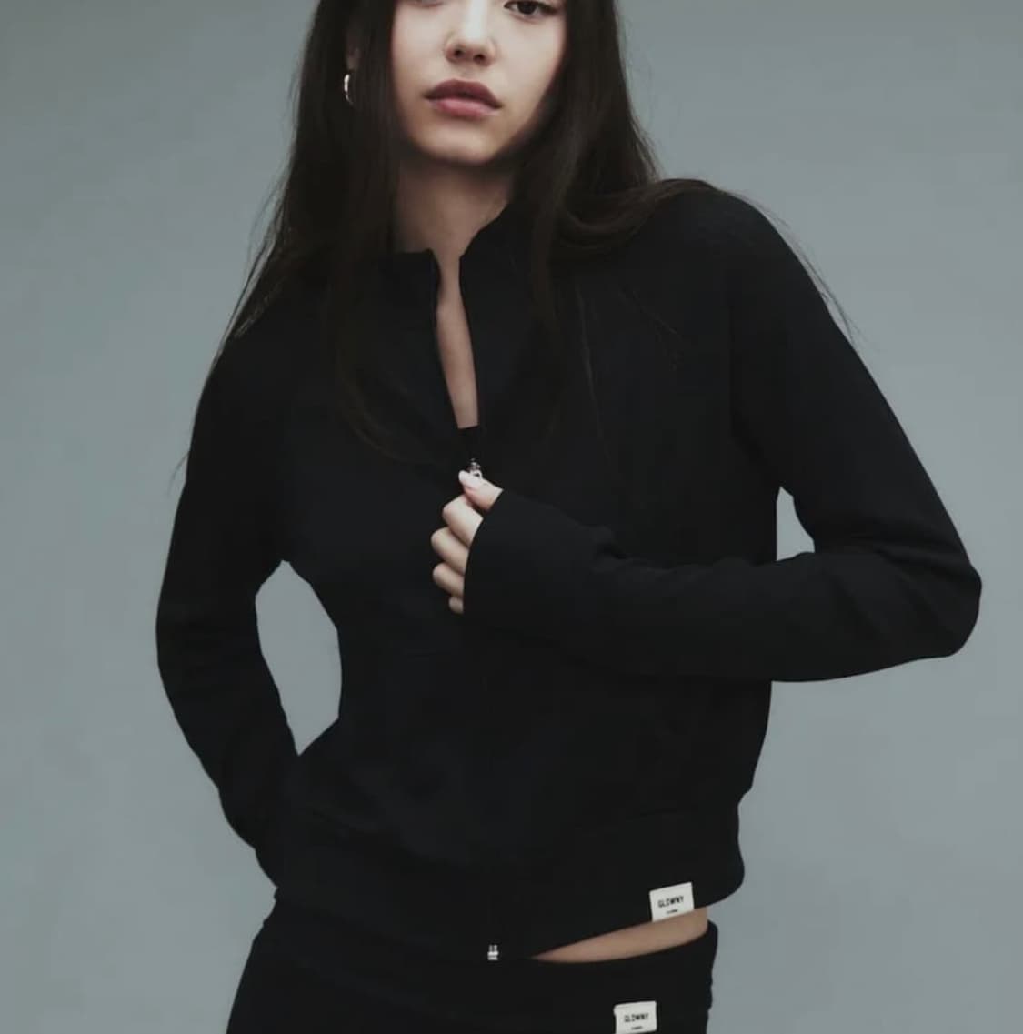 글로니 g classic rib track zipup (새상품) 상품이미지1