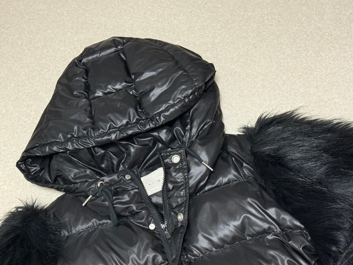 퍼소매 아노락 패딩 후드 상품이미지3