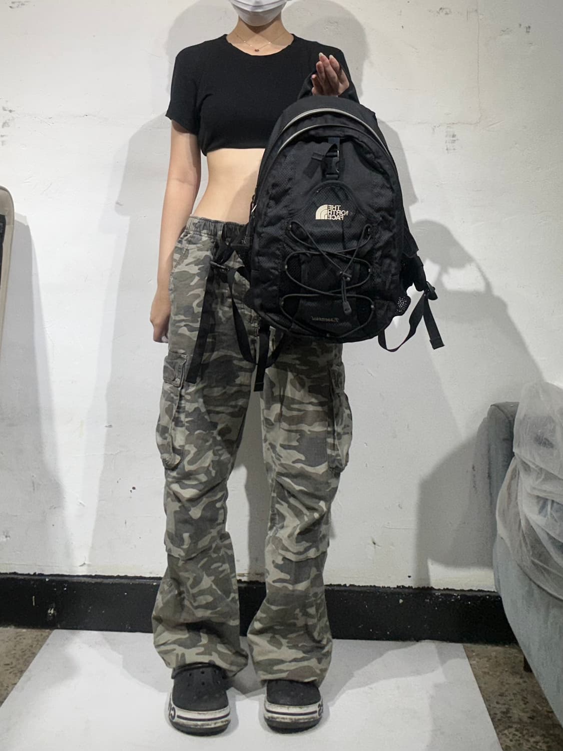 노스페이스 블랙 에센셜 백팩 가방  상품이미지2