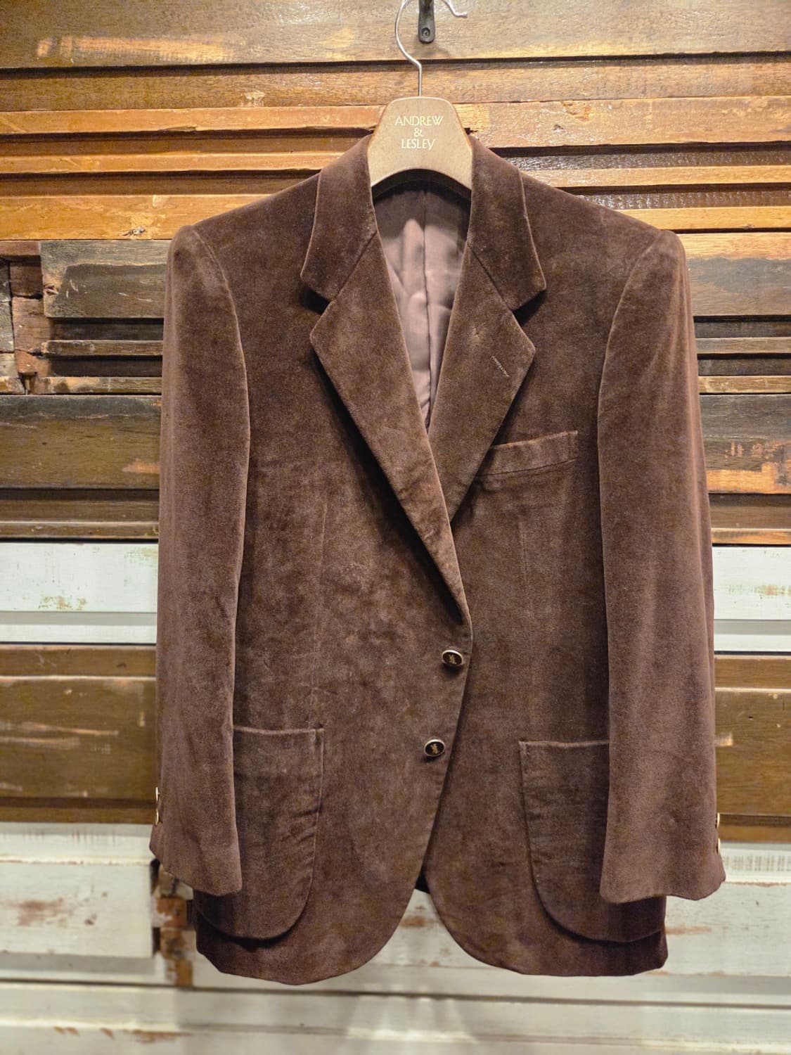 90'S 이브생로랑 벨루어자켓 상품이미지9