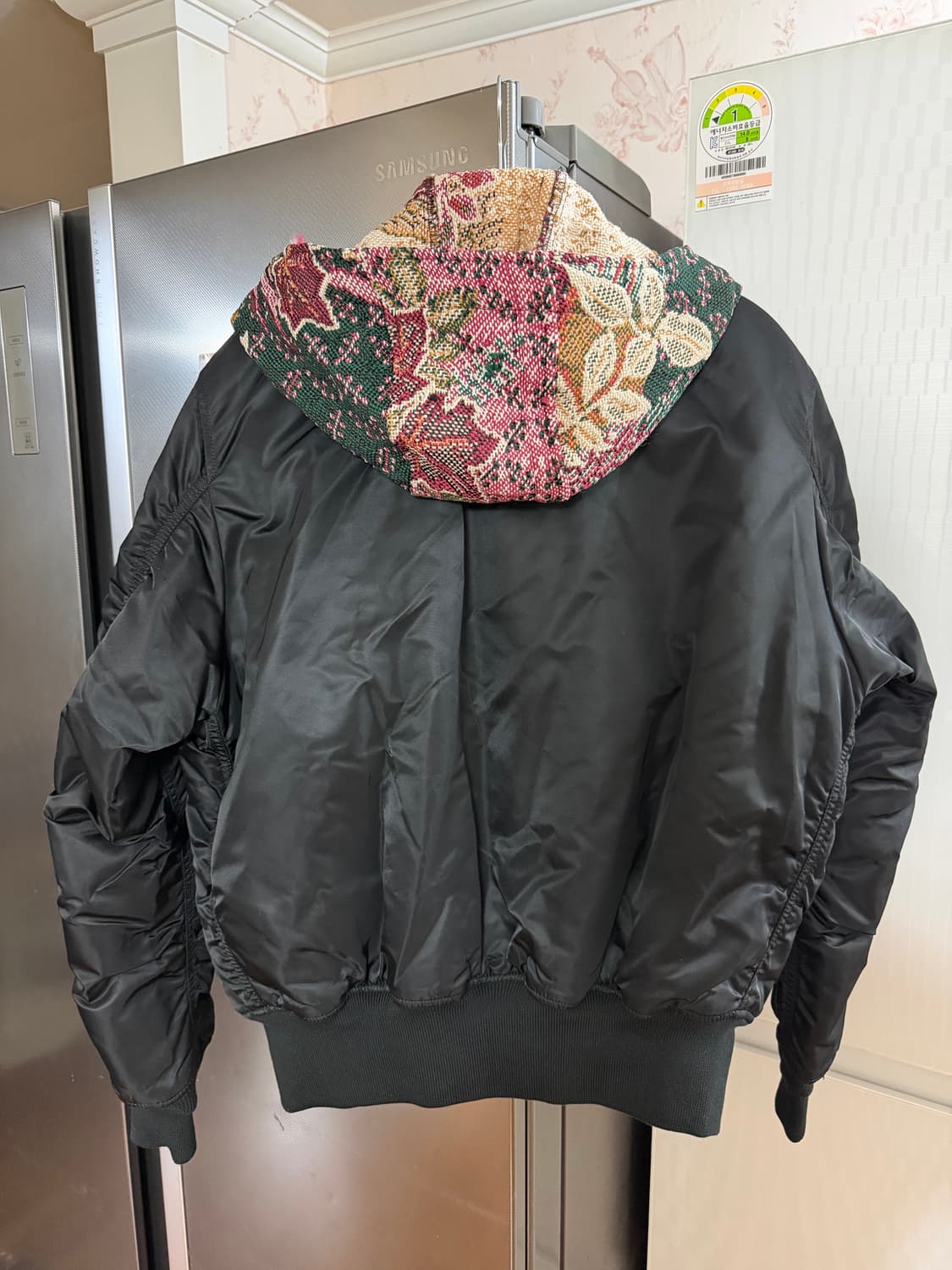 (새상품) 알파인더스트리 썬번 리버시블 MA-1 L 상품이미지2