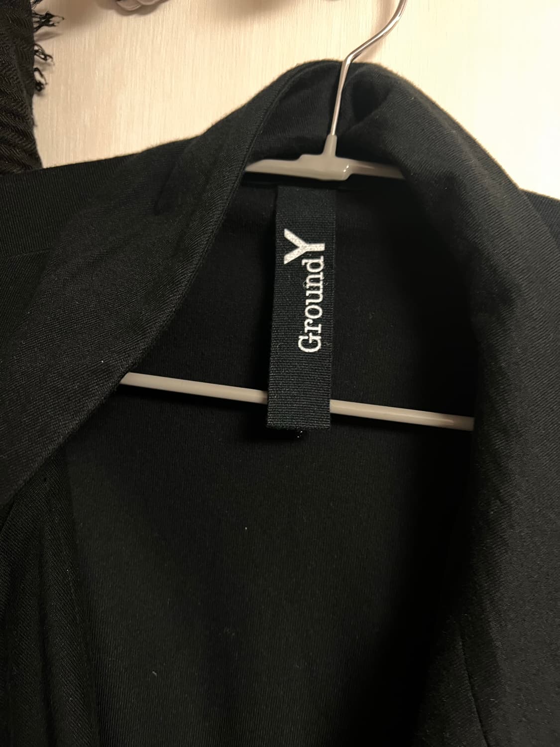 요지야마모토 비대칭 코트 상품이미지5