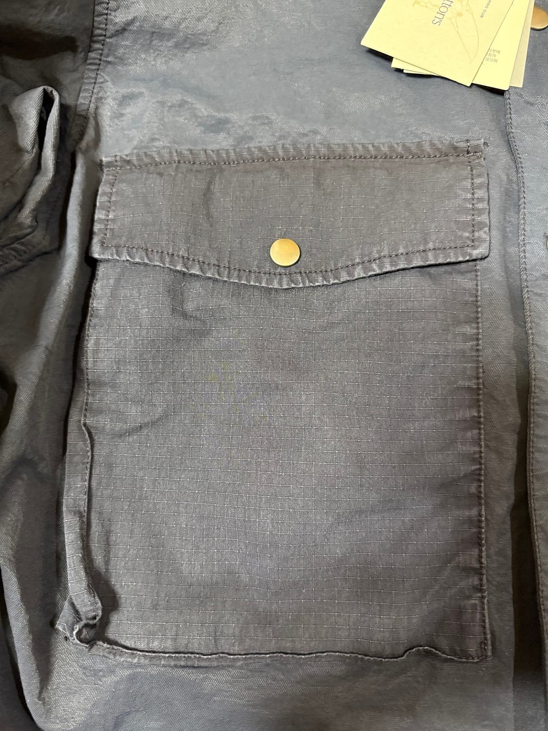 헨리코튼 / FFC Garment dyed fishing jumper 1 상품이미지6