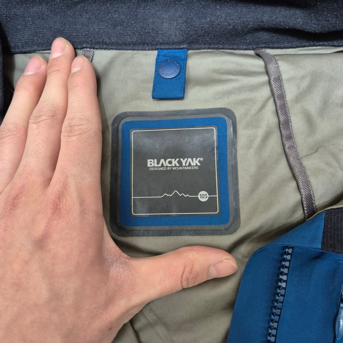 블랙야크 글로벌 제우스 윈드스토퍼 후드 바람막이 자켓 XL(105) 상품이미지8