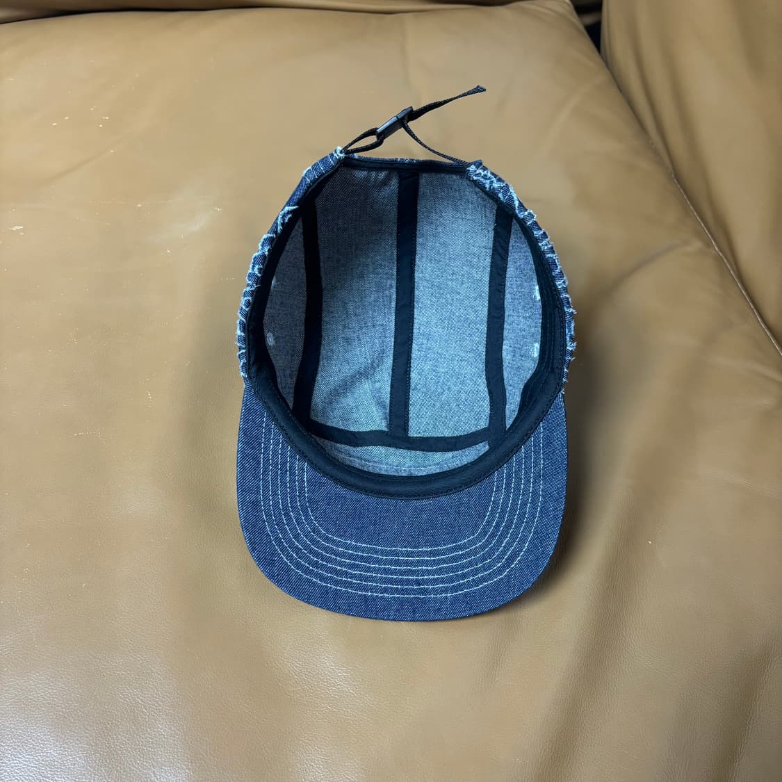 슈프림 캠프캡 모자 박스로고 데님 상품이미지6