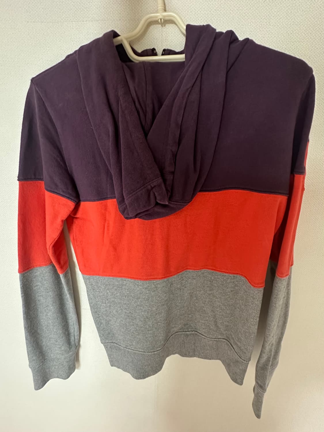 DOHC 컬러블록 후드집업 S사이즈 상품이미지2